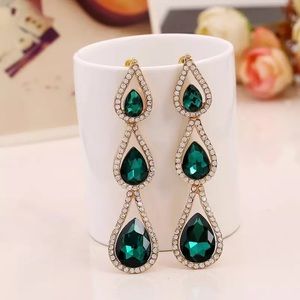 Emerald earrings